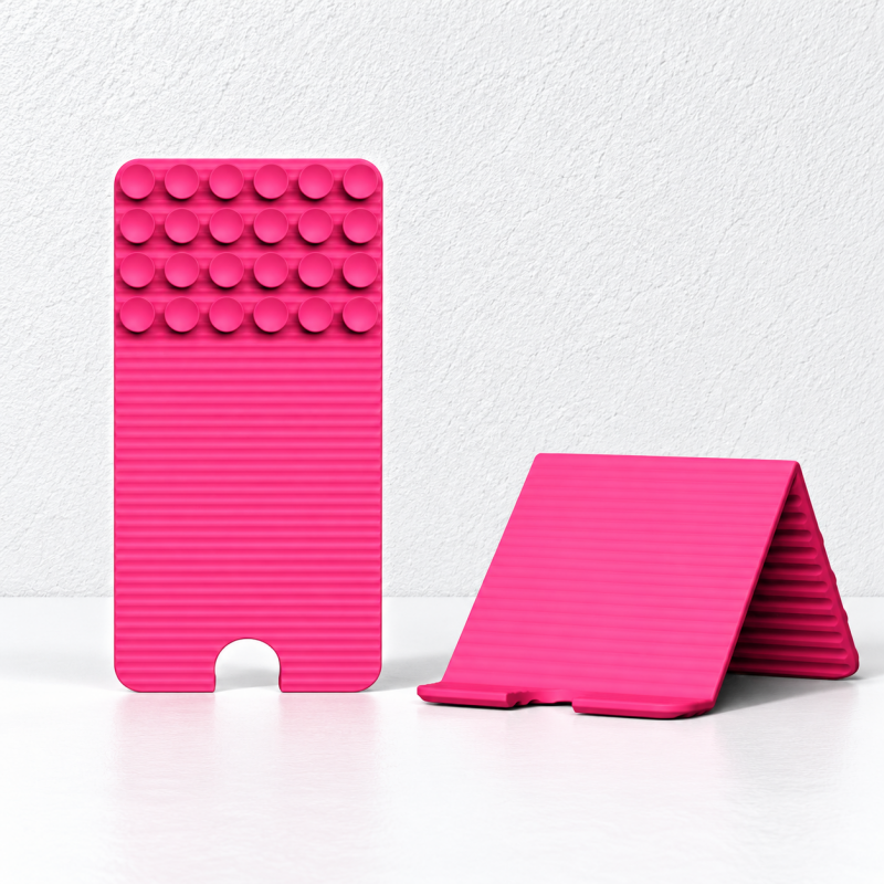 CouldNook Flexible Silicone Phone Stand - Bendable Support and Suction Cup Surface