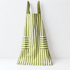 CouldNook Cross-Back Apron - Striped and Dot Color Options