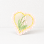 CouldNook Framed Floral Patch - Lace Border and Flower Designs