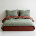 CouldNook Cotton Bedding Set - Textured Four-Piece Bedding Collection