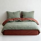 CouldNook Cotton Bedding Set - Textured Four-Piece Bedding Collection