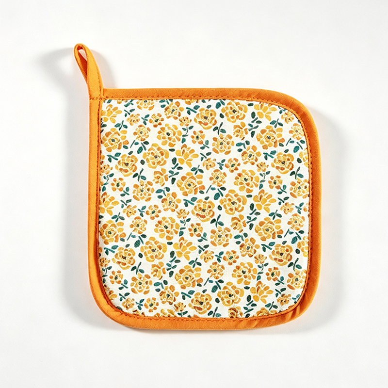 CloudNook Floral Oven Mitt‑Kitchen Heat Resistant Accessory