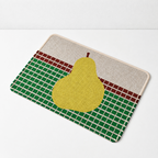 CouldNook Printed Floor Mat - Fruit and Geometric Designs