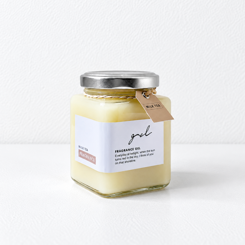 CouldNook Square Fragrance Gel Jar - Tied Scent Tag