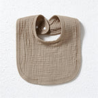 Four-Layer Cotton Gauze Bib with Bound Edges