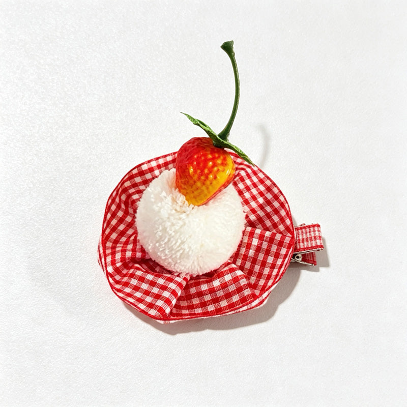 CouldNook Cherry Cake Pin Accessory - Soft Dessert Accent