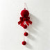 Flocked Bell Bow