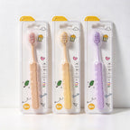 CouldNook Toothbrush - Translucent Handle And Wide Oval Bristle Head
