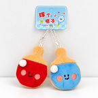 CouldNook Sports-themed Accessory - Plush Rackets and Playful Ball Character Designs