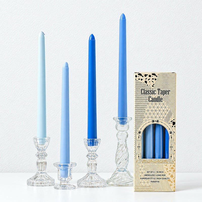 CouldNook Taper Candle - Slim Colorful Dinner Accent Accent