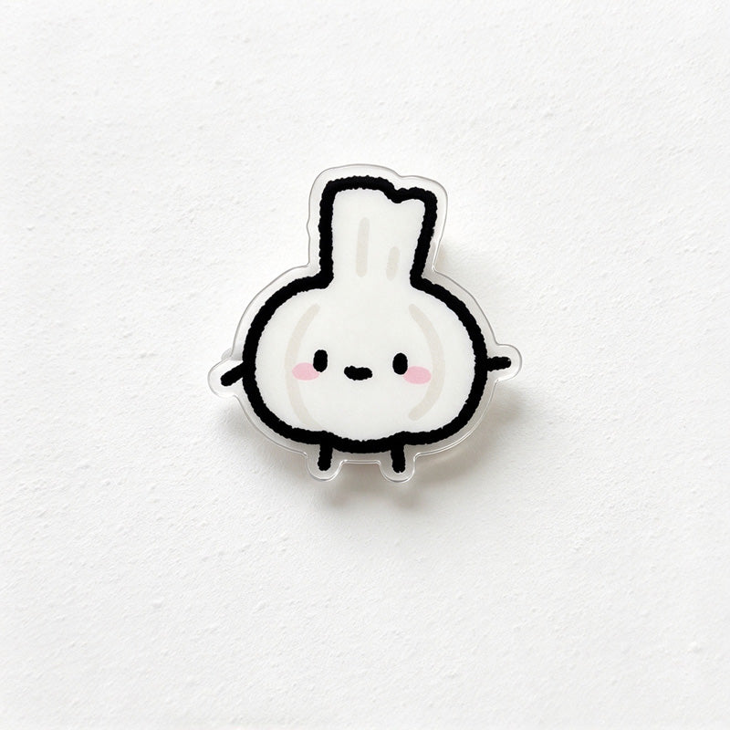CouldNook Food Character Memo Clip - Tiny Faces And Vegetable Shapes