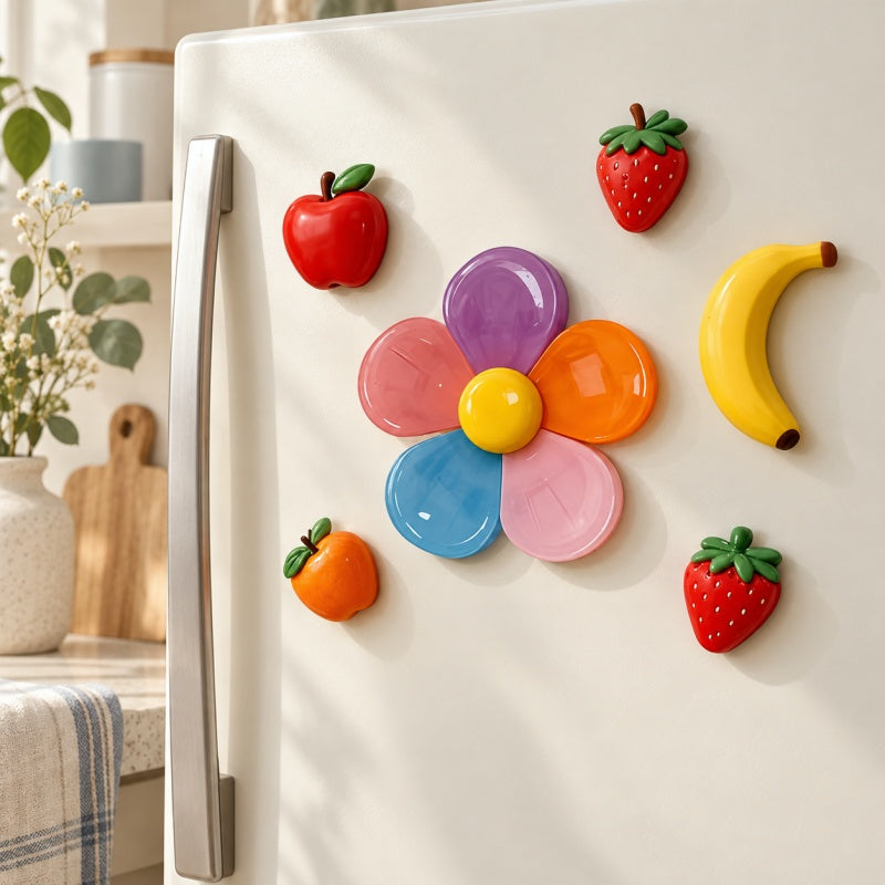CouldNook Flower Magnetic Bag Clip - Rotating Petal Design