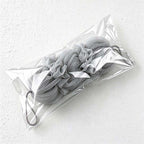 CouldNook Mesh Bath Scrubber - Three Gathered Sections And End Loops