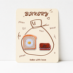 CouldNook Mini Bakery Patch - Bread Cake and Drink Designs