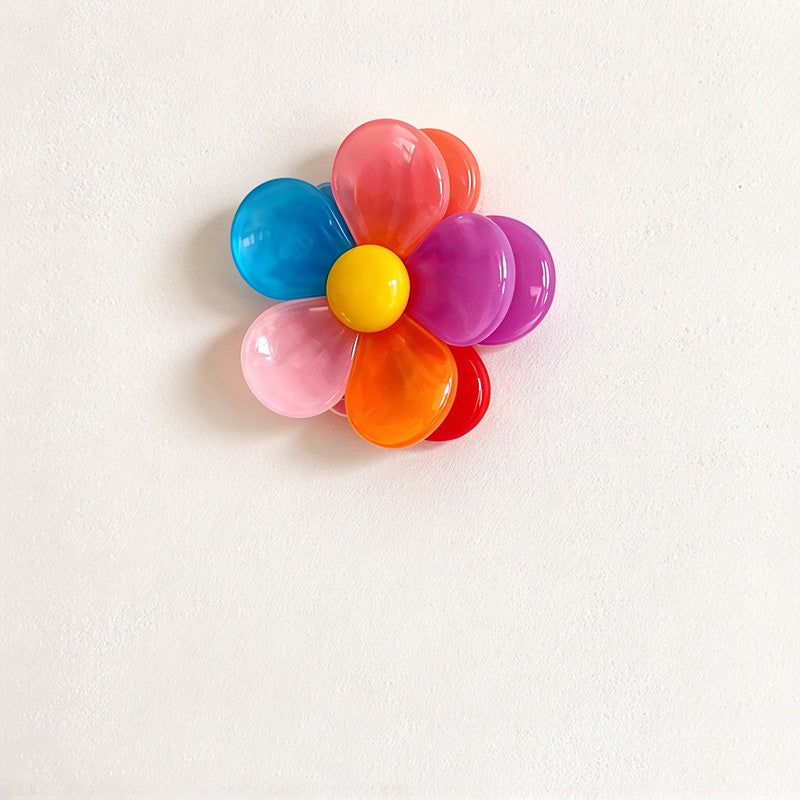 CouldNook Flower Magnetic Bag Clip Set - Five Removable Colorful Petals