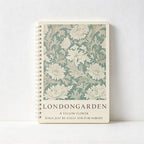 CouldNook Floral Spiral Notebook - Flexible PP Cover and Soft Coil Binding