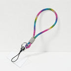 CouldNook Knotted Rhinestone Phone Wrist Strap - Clear Tether Tab