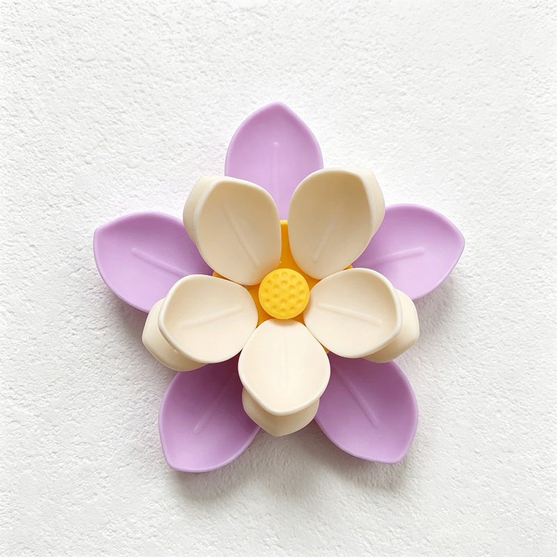 CouldNook Lotus Magnetic Bag Clip - Layered Floral Design