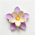 CouldNook Lotus Magnetic Bag Clip - Layered Floral Design