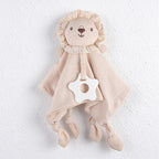 Animal Comfort Cloth with Rattle and Teether