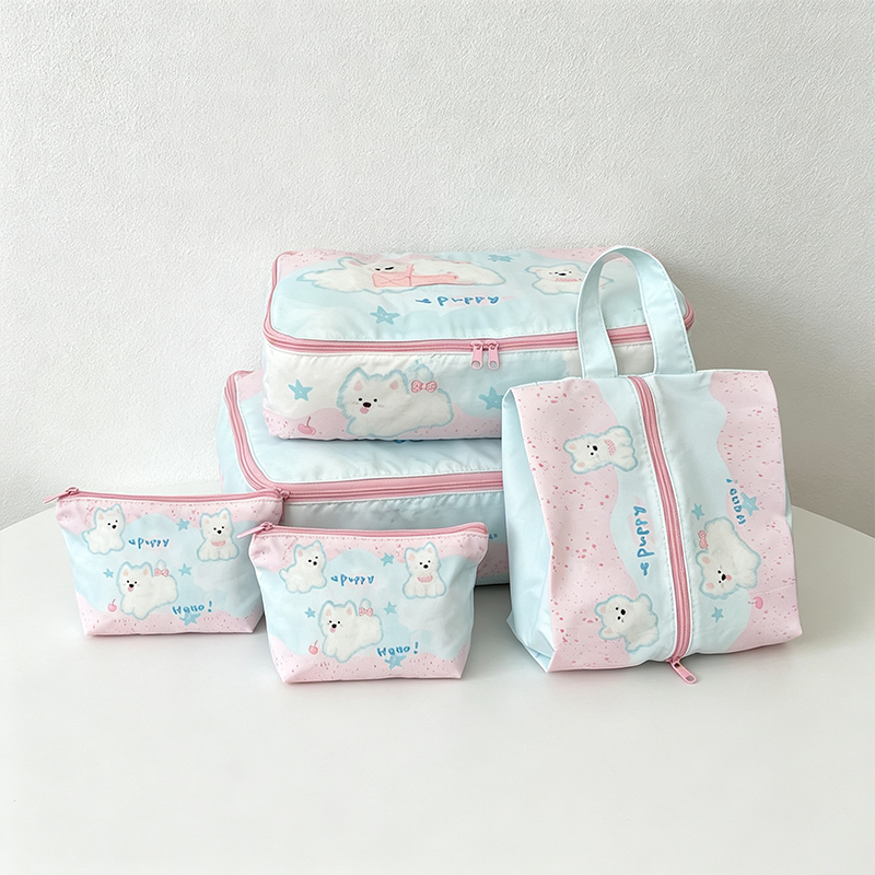 CouldNook Travel Packing Organizer - Zippered Patterned Size Options
