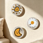 CouldNook Expandable Phone Stand - Raised Flower Detail Everyday Phone Support