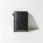 CouldNook Mini Vintage Embossed Carved - Leather Traveler’s Notebook