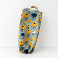 Gray Yellow Floral