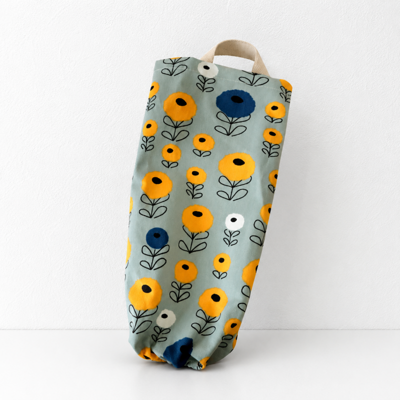 CouldNook Cotton Hanging Bag Dispenser - Botanical Print Choices
