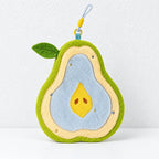 CouldNook Fruit Hand Towel - Sliced Motifs and Hanging Cords