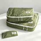 CouldNook Waterproof-Look 4-Piece Organizer Bag Set- Everyday Storage Accent