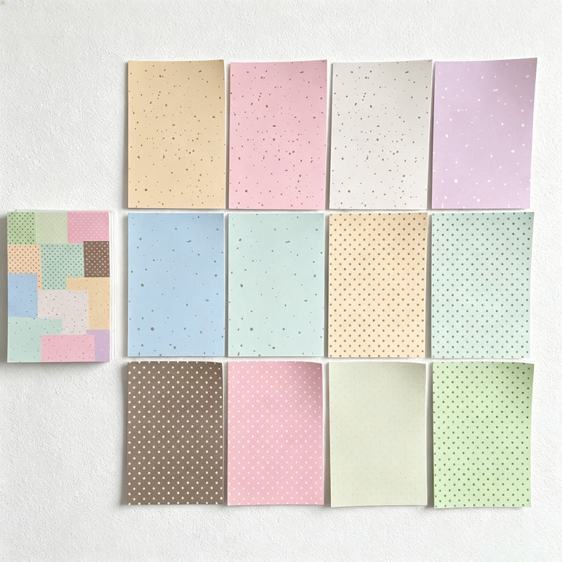 CouldNook Decorative Memo Pad - Non-Adhesive Patterned Sheets for Journal Collages