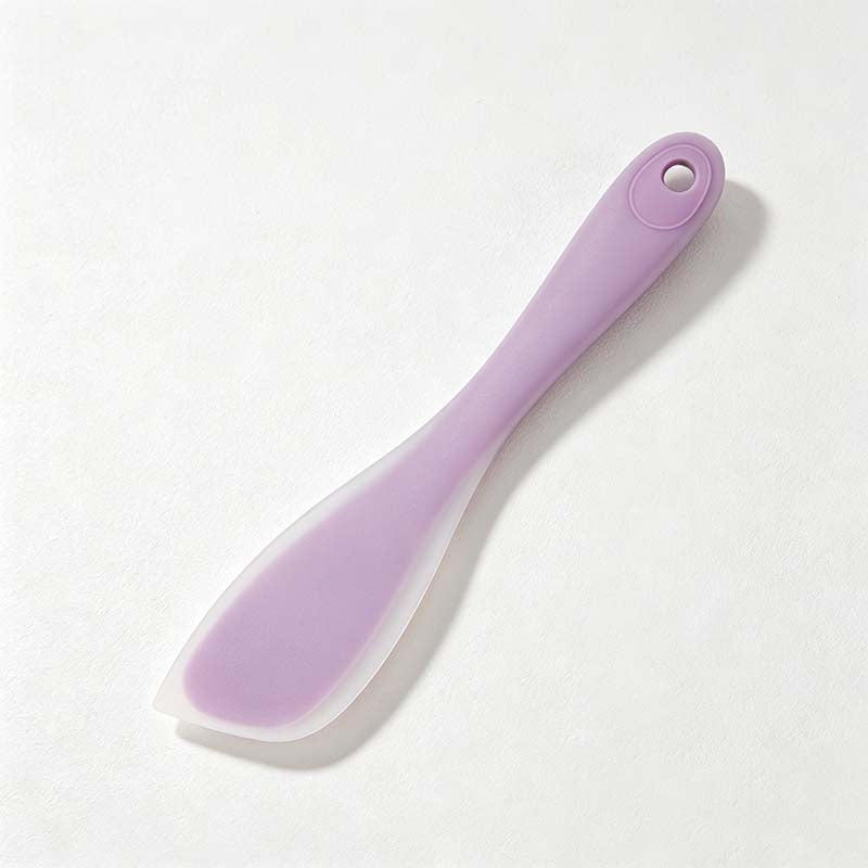 CouldNook Silicone Baking Spatula - Rounded Flexible One-Piece Design