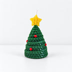 CouldNook Knitted Look Christmas Candle - Tree Hat Collection