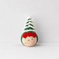 Green Xmas Doll
