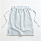 CouldNook Sheer Check Waist Apron - Simple Storage Accent