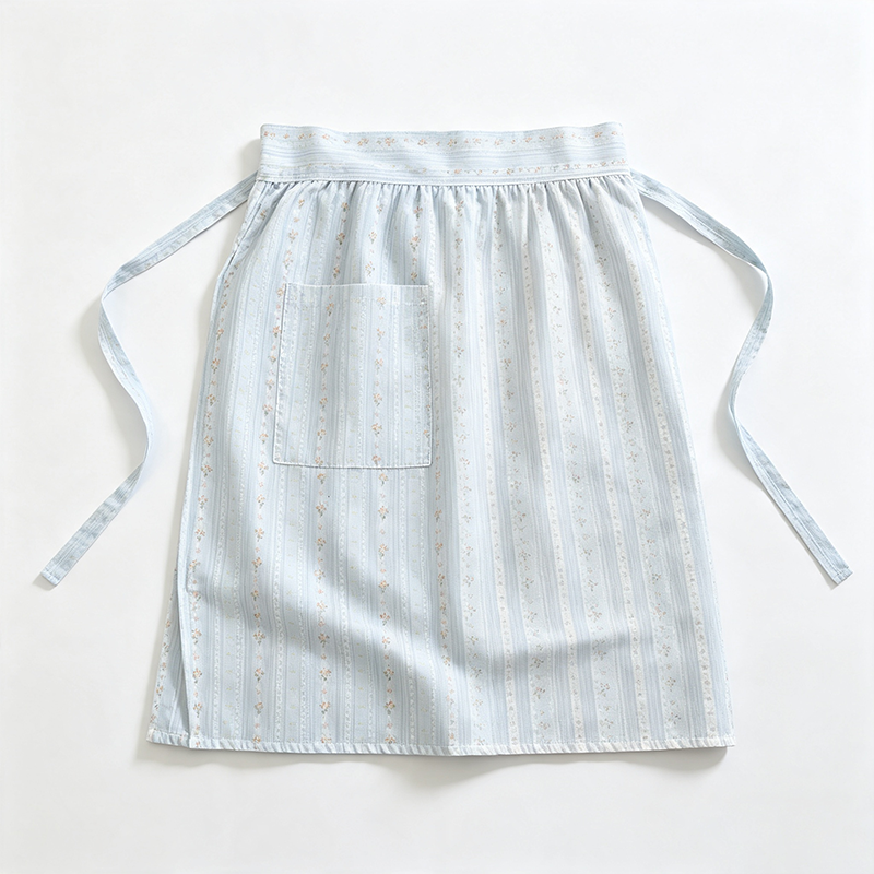 CouldNook Sheer Check Waist Apron - Simple Storage Accent