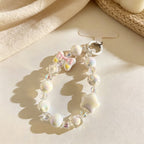 CloudNook Beaded Star Phone Charm‑Cute Handmade Wrist Strap
