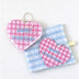Heart Pink Plaid