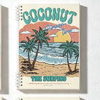 CloudNook Vintage Removable Spiral Notebook-A5 Detachable Journal Planner
