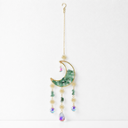 CouldNook Gemstone Moon Suncatcher Ornament - Cascading Star Drops