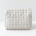 CouldNook Floral Makeup Bag - Tiny Bow Accent