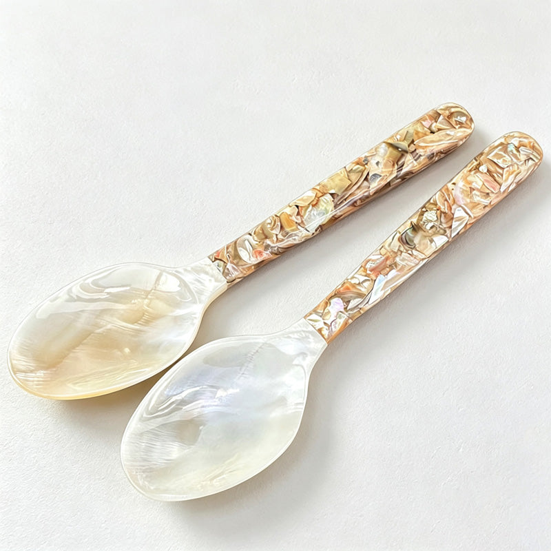 CouldNook MK2PEM6K16KU106 Condiment Spoon - Distinctive Decorative Profile Table Setting