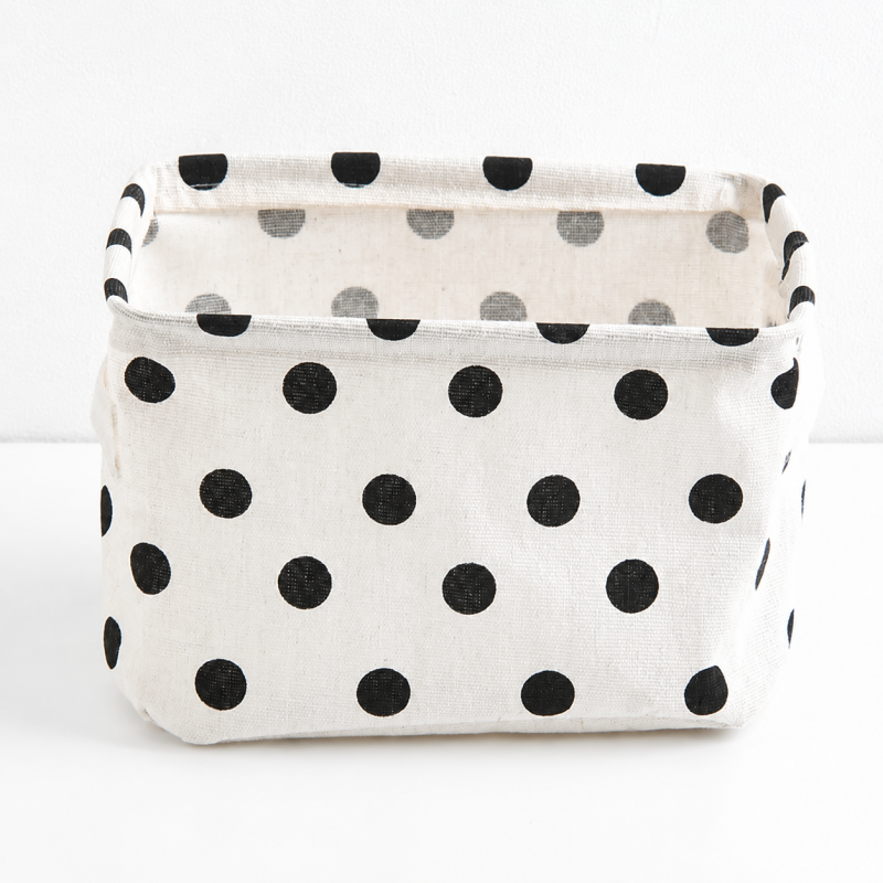 CouldNook Fabric Storage Basket - Small Printed Pattern Choices
