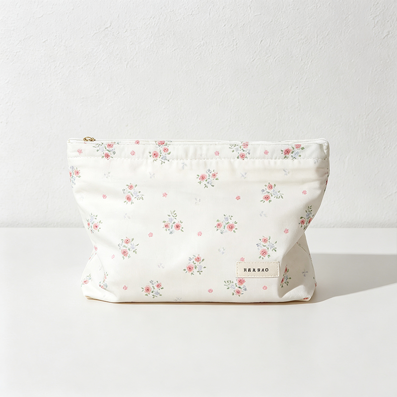 CouldNook Floral Cosmetic Bag - Vanity Storage Accent