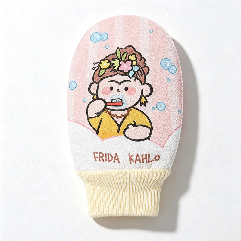 CloudNook Cartoon Bath Glove‑Dual‑Sided Exfoliating Mitt