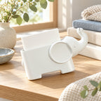 CouldNook Elephant Desk Organizer - Open Storage And Trunk Note Slot