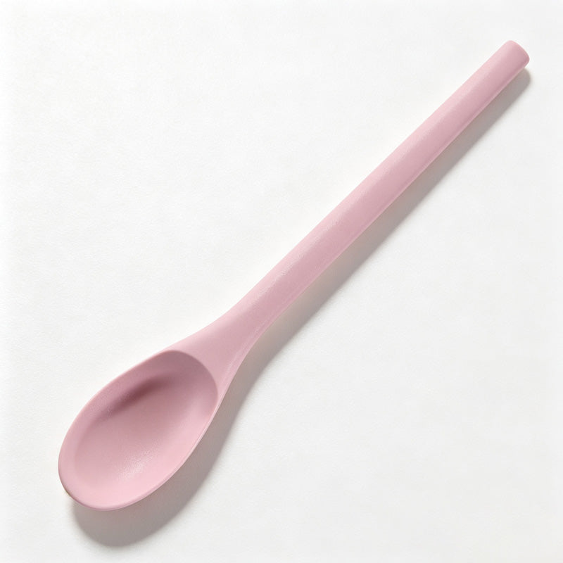 CouldNook Silicone Long Handle Spoon - One-Piece Colorful Design