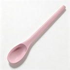 CouldNook Silicone Long Handle Spoon - One-Piece Colorful Design