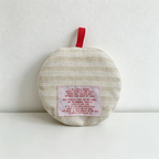 CouldNook Striped Drink Coaster - Warm Table Accent